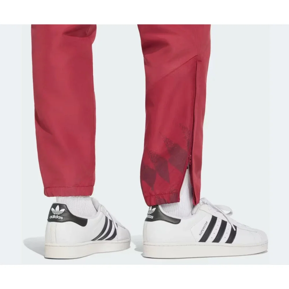 NWT adidas Arsenal FC Stadium Track Pants Sz L Burgundy Soccer Football KG5106